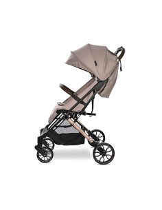 10021902503,Carucior pentru nou-nascut, Ribera, tip troler, dimensiuni compatibile avion, Beige Warm 2