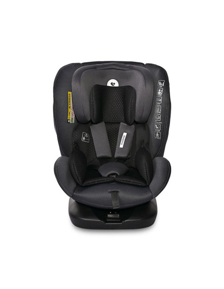 10071702401,Scaun auto, Phoenix, i-Size, Isofix, rotativ, 0 Luni-12 Ani, 40-150 cm, Black Jasper