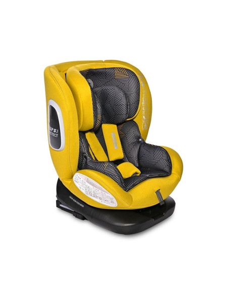 10071702403,Scaun auto, Phoenix, i-Size, Isofix, rotativ, 0 Luni-12 Ani, 40-150 cm, Lemon Curry
