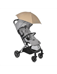 10030030003,Umbrela pentru carucior, Shady, cu protectie UV, Beige 2