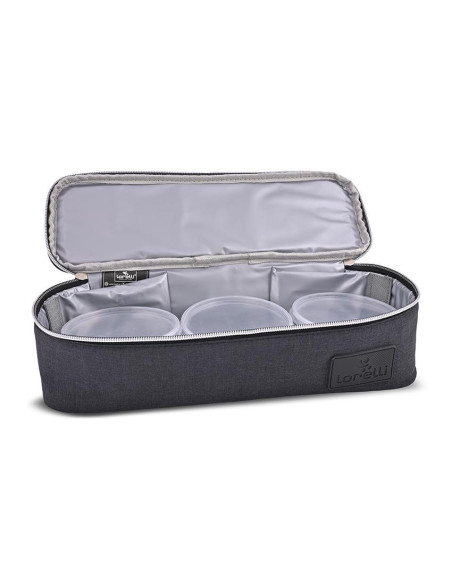 10040290001,Geanta termica pentru mancare, Avy, 3 compartimente detasabile, 33x11x10 cm, Black 10040290001,Geanta termica pentru mancare, Avy, 3 compartimente detasabile, 33x11x10 cm, Black