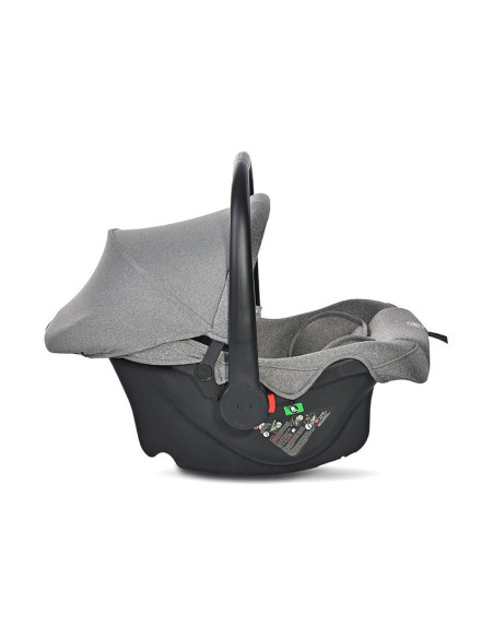 10071912402,Scoica auto pentru copii, Joy, i-Size, 0-12 luni, 40-85 cm, Grey Jasper