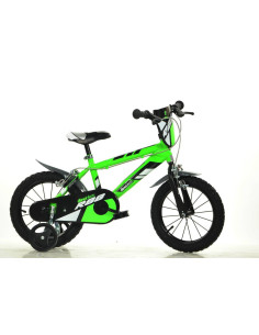 416U,Bicicleta verde pentru copii 16"