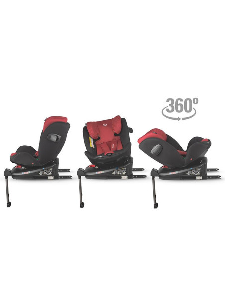 324085620,Scaun auto iSize 40-150 cm Coccolle Vigo Poppy red