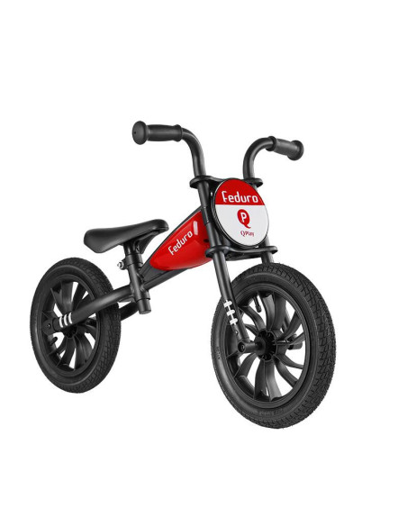 3240FED20,Balance bike QPlay Feduro Rosu