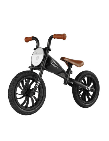 3240FED60,Balance bike QPlay Feduro Negru