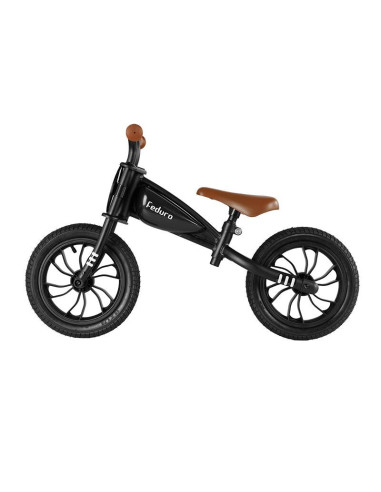 3240FED60,Balance bike QPlay Feduro Negru