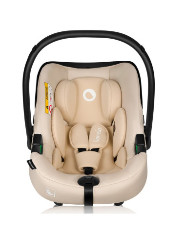 BN-LO-ASTRID_I-SIZE_BEIGE,Scoica auto, Lionelo, i-Size Astrid, 0-13 Kg, 40-87 cm, Cu maner si capotina reglabile, Cu protectie l