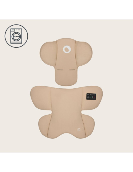 BN-LO-ASTRID_I-SIZE_BEIGE,Scoica auto, Lionelo, i-Size Astrid, 0-13 Kg, 40-87 cm, Cu maner si capotina reglabile, Cu protectie l