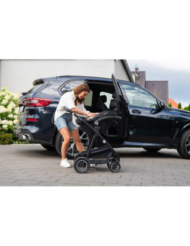 BN-LO-ASTRID_I-SIZE_BEIGE,Scoica auto, Lionelo, i-Size Astrid, 0-13 Kg, 40-87 cm, Cu maner si capotina reglabile, Cu protectie l