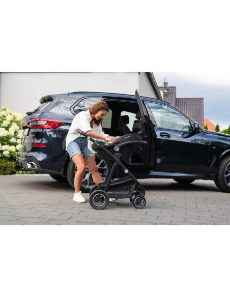 BN-LO-ASTRID_I-SIZE_BEIGE,Scoica auto, Lionelo, i-Size Astrid, 0-13 Kg, 40-87 cm, Cu maner si capotina reglabile, Cu protectie l