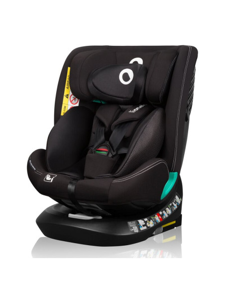BN-LO-BASTIAAN_ONE_I-SIZE_BLACK_CARBON,Scaun auto, Lionelo, Bastiaan One i-Size, 4 in 1, Protectie laterala, Cu spatar inclinabi