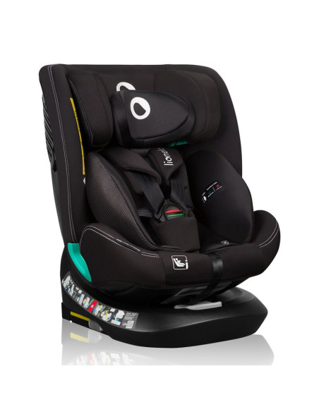 BN-LO-BASTIAAN_ONE_I-SIZE_BLACK_CARBON,Scaun auto, Lionelo, Bastiaan One i-Size, 4 in 1, Protectie laterala, Cu spatar inclinabi