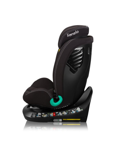BN-LO-BASTIAAN_ONE_I-SIZE_BLACK_CARBON,Scaun auto, Lionelo, Bastiaan One i-Size, 4 in 1, Protectie laterala, Cu spatar inclinabi