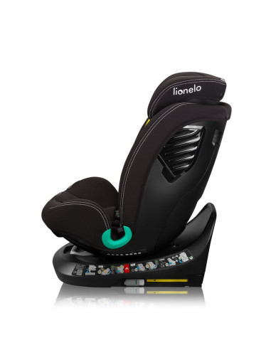 BN-LO-BASTIAAN_ONE_I-SIZE_BLACK_CARBON,Scaun auto, Lionelo, Bastiaan One i-Size, 4 in 1, Protectie laterala, Cu spatar inclinabi