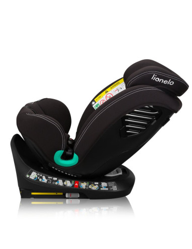 BN-LO-BASTIAAN_ONE_I-SIZE_BLACK_CARBON,Scaun auto, Lionelo, Bastiaan One i-Size, 4 in 1, Protectie laterala, Cu spatar inclinabi
