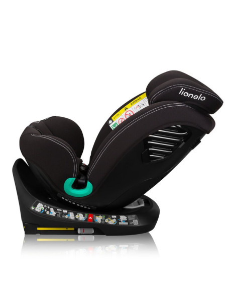 BN-LO-BASTIAAN_ONE_I-SIZE_BLACK_CARBON,Scaun auto, Lionelo, Bastiaan One i-Size, 4 in 1, Protectie laterala, Cu spatar inclinabi
