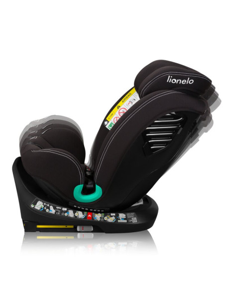 BN-LO-BASTIAAN_ONE_I-SIZE_BLACK_CARBON,Scaun auto, Lionelo, Bastiaan One i-Size, 4 in 1, Protectie laterala, Cu spatar inclinabi