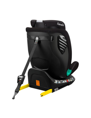 BN-LO-BASTIAAN_ONE_I-SIZE_BLACK_CARBON,Scaun auto, Lionelo, Bastiaan One i-Size, 4 in 1, Protectie laterala, Cu spatar inclinabi
