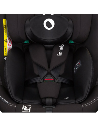 BN-LO-BASTIAAN_ONE_I-SIZE_BLACK_CARBON,Scaun auto, Lionelo, Bastiaan One i-Size, 4 in 1, Protectie laterala, Cu spatar inclinabi