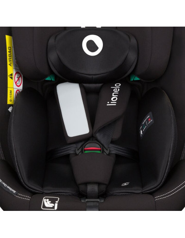 BN-LO-BASTIAAN_ONE_I-SIZE_BLACK_CARBON,Scaun auto, Lionelo, Bastiaan One i-Size, 4 in 1, Protectie laterala, Cu spatar inclinabi