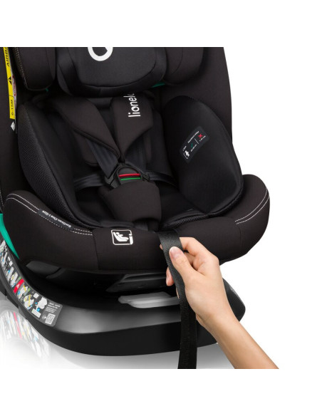 BN-LO-BASTIAAN_ONE_I-SIZE_BLACK_CARBON,Scaun auto, Lionelo, Bastiaan One i-Size, 4 in 1, Protectie laterala, Cu spatar inclinabi