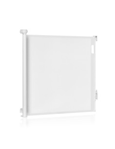 BN-LO-THEA_WHITE_NATURAL,Poarta de siguranta, Lionelo, Thea, Textila, Ofera vizibilitate, Retractabila, Mecanism dublu de blocar 2