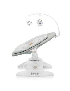 BN-LO-MELL_BEIGE_SAND,Balansoar, Lionelo, Mell, 2 in 1, Rotire 360 grade, Electric, Cu 3 moduri de leganare, Cu 5 trepte de vite 2