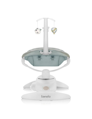 BN-LO-MELL_BEIGE_SAND,Balansoar, Lionelo, Mell, 2 in 1, Rotire 360 grade, Electric, Cu 3 moduri de leganare, Cu 5 trepte de vite