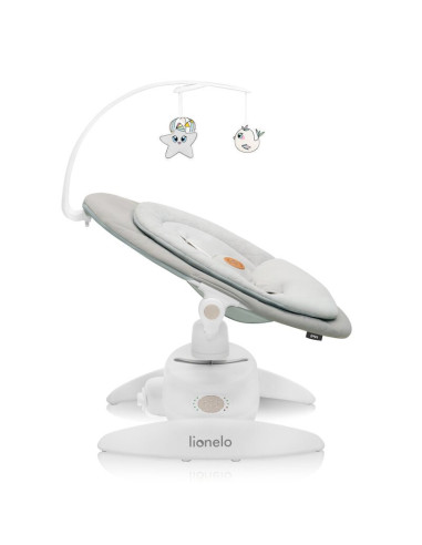 BN-LO-MELL_BEIGE_SAND,Balansoar, Lionelo, Mell, 2 in 1, Rotire 360 grade, Electric, Cu 3 moduri de leganare, Cu 5 trepte de vite