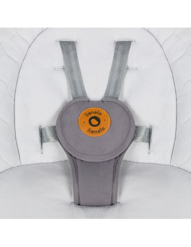 BN-LO-MELL_GREY_STONE,Balansoar, Lionelo, Mell, 2 in 1, Rotire 360 grade, Electric, Cu 3 moduri de leganare, Cu 5 trepte de vite