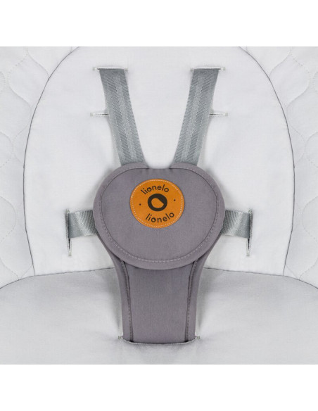 BN-LO-MELL_GREY_STONE,Balansoar, Lionelo, Mell, 2 in 1, Rotire 360 grade, Electric, Cu 3 moduri de leganare, Cu 5 trepte de vite