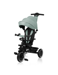 BN-LO-BERRY_GREEN_FOREST,Tricicleta copii, Lionelo, Berry, 2 in 1, Multifunctionala, Suport picioare, Control al directiei, Scau 2