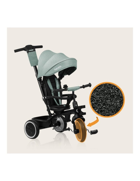 BN-LO-BERRY_GREEN_FOREST,Tricicleta copii, Lionelo, Berry, 2 in 1, Multifunctionala, Suport picioare, Control al directiei, Scau BN-LO-BERRY_GREEN_FOREST,Tricicleta copii, Lionelo, Berry, 2 in 1, Multifunctionala, Suport picioare, Control al directiei, Scau