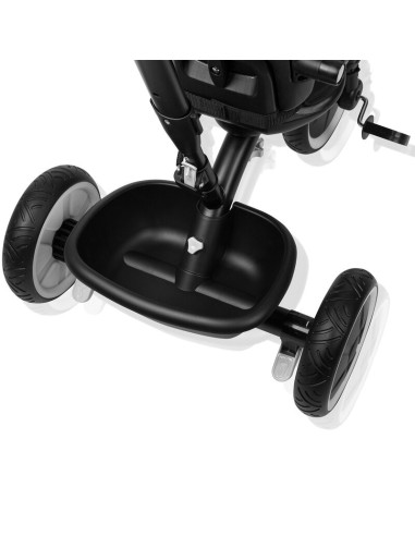 BN-LO-BERRY_GREY_STONE,Tricicleta copii, Lionelo, Berry, 2 in 1, Multifunctionala, Suport picioare, Control al directiei, Scaun 