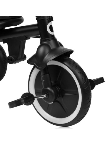 BN-LO-BERRY_GREY_STONE,Tricicleta copii, Lionelo, Berry, 2 in 1, Multifunctionala, Suport picioare, Control al directiei, Scaun 