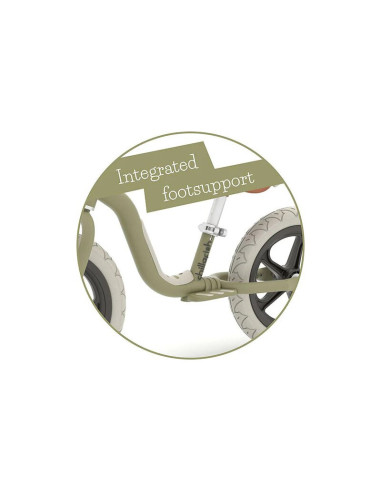 BN-CPCH05OLI,Bicicleta de echilibru, Chillafish, Charlie Lux, Usoara, Cu ghidon si sa reglabile, Greutate 3.2 kg, Cu roti din sp