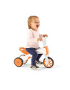 BN-CPBN03GIN,Tricicleta copii, Chillafish, Bunzi Matte, 2 in 1, Transformabila in bicicleta fara pedale, Cu sa reglabila, Cu mic