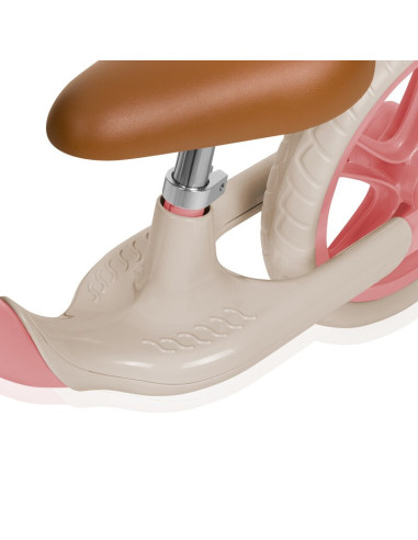 BN-LO-ALEX_PLUS_PINK_ROSE,Bicicleta fara pedale, Lionelo, Alex Plus, Usoara, Cu ghidon si sa reglabile, Include cos depozitare s