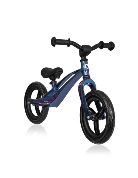 BN-LO-BART_BLUE_VIOLET,Bicicleta fara pedale, Lionelo, Bart, Usoara, Cu cadru din magneziu, Cu ghidon si sa reglabile, Greutate 