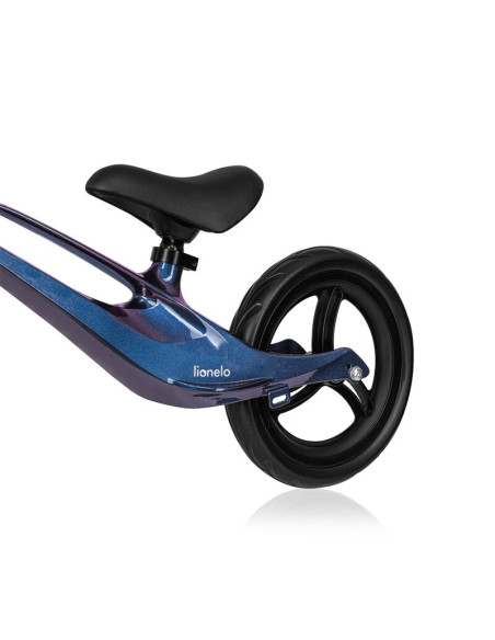 BN-LO-BART_BLUE_VIOLET,Bicicleta fara pedale, Lionelo, Bart, Usoara, Cu cadru din magneziu, Cu ghidon si sa reglabile, Greutate 