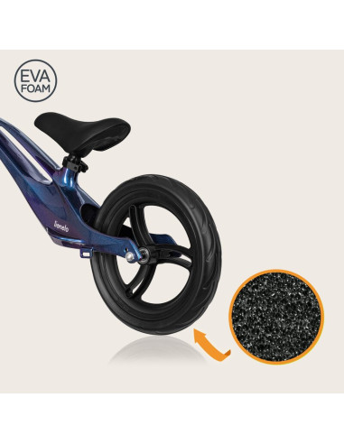 BN-LO-BART_BLUE_VIOLET,Bicicleta fara pedale, Lionelo, Bart, Usoara, Cu cadru din magneziu, Cu ghidon si sa reglabile, Greutate 