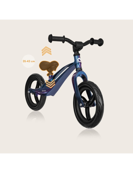 BN-LO-BART_BLUE_VIOLET,Bicicleta fara pedale, Lionelo, Bart, Usoara, Cu cadru din magneziu, Cu ghidon si sa reglabile, Greutate 