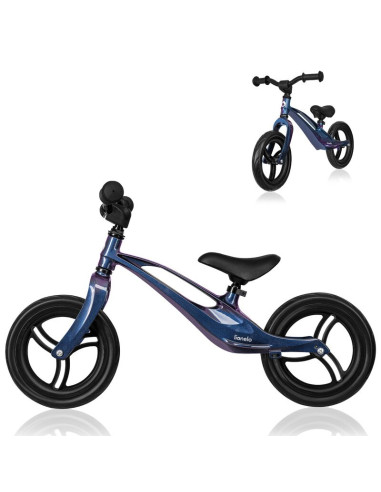 BN-LO-BART_BLUE_VIOLET,Bicicleta fara pedale, Lionelo, Bart, Usoara, Cu cadru din magneziu, Cu ghidon si sa reglabile, Greutate 