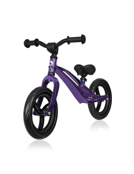 BN-LO-BART_PURPLE_AMETHYST,Bicicleta fara pedale, Lionelo, Bart, Usoara, Cu cadru din magneziu, Cu ghidon si sa reglabile, Greut