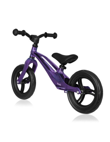 BN-LO-BART_PURPLE_AMETHYST,Bicicleta fara pedale, Lionelo, Bart, Usoara, Cu cadru din magneziu, Cu ghidon si sa reglabile, Greut
