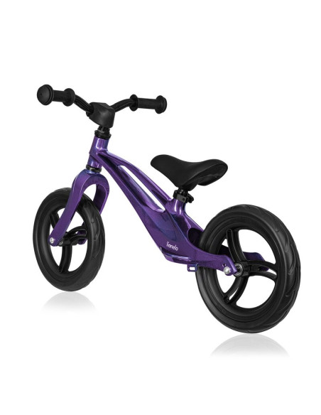 BN-LO-BART_PURPLE_AMETHYST,Bicicleta fara pedale, Lionelo, Bart, Usoara, Cu cadru din magneziu, Cu ghidon si sa reglabile, Greut