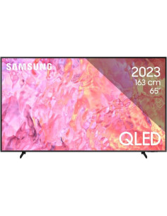 QE65Q60C,Televizor SAMSUNG QLED 65Q60C, 163 cm, Smart, 4K Ultra HD, Clasa E (Model 2023)
