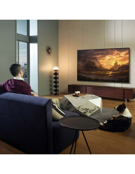 QE65Q60C,Televizor SAMSUNG QLED 65Q60C, 163 cm, Smart, 4K Ultra HD, Clasa E (Model 2023)