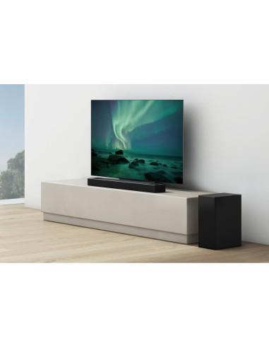 S75Q,Soundbar LG S75Q, 3.1.2, 380W, Dolby Atmos, Subwoofer Wireless, Negru